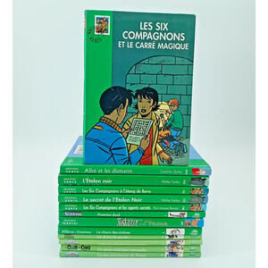 Lot 12 Livres La Bibliothèque Verte  – Livres Enfants‎ Romans French Book Lot